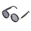 AI Smart Translation Glasses Grey Round Adjust Le Lens   Wireless 114 Language Translator Sunglasses