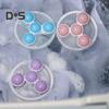 3Pcs Floating Hair Filtering Mesh Removal Laundry Pet Hair Catcher Reusable Washing Machine Hair Filter Cleaning Mesh Bag