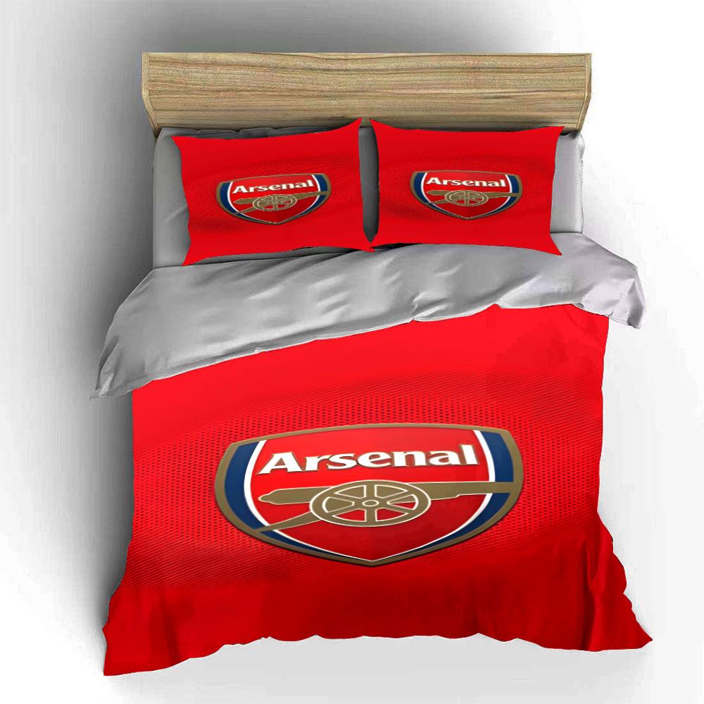 Arsenal Logo with Cannon. Bedding Sets Duvet Cover Sets Duvet Covers Pillowcases(1 * Duvet Cover 2 * Pillowcases Without Duvet Insert)