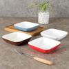 Kaibaiya Square Melamine Appetizer & Seasoning Dish for Commercial Use