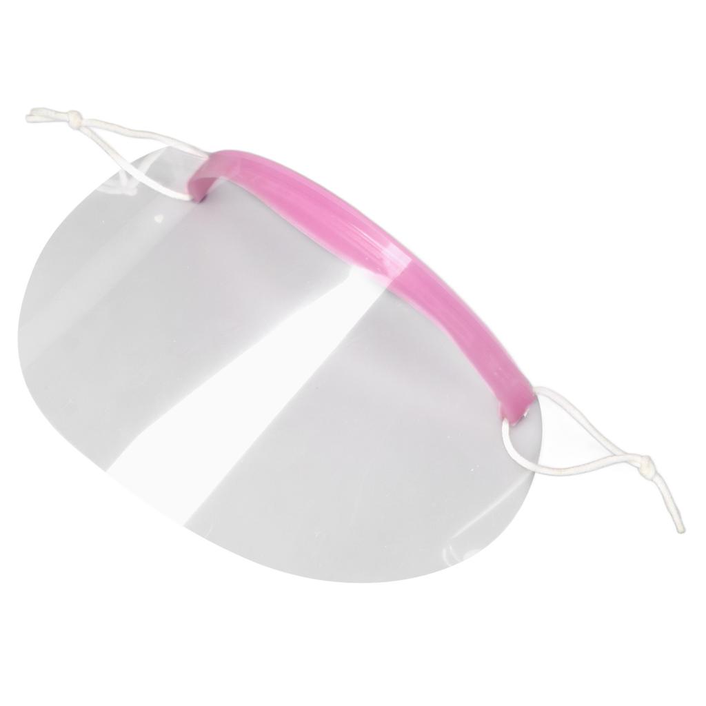 50Pcs Facial Eye Shield Disposable Transparent Facial Shield with Headband for Home Hair Salon