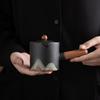 Sushih Ceramic Hand-Painted 'A Thousand Li' Gongfu Tea Set Gift Box