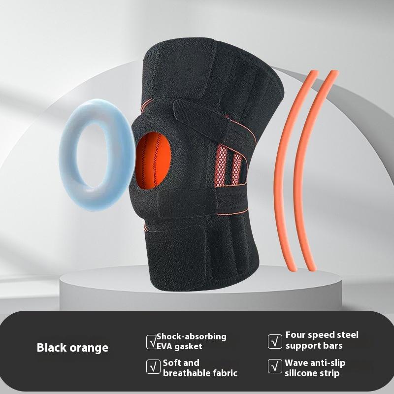 

Open Breathable Sports Knee Pads For Summer Badminton And Tennis Sports, Cushioned Running And Cycling Knee Pads