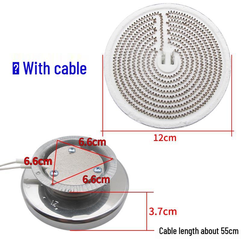 

Compact Electric Heater: Little Sun Carbon Crystal Aluminum Plate with Horizontal/Vertical Heating Fan & Wire