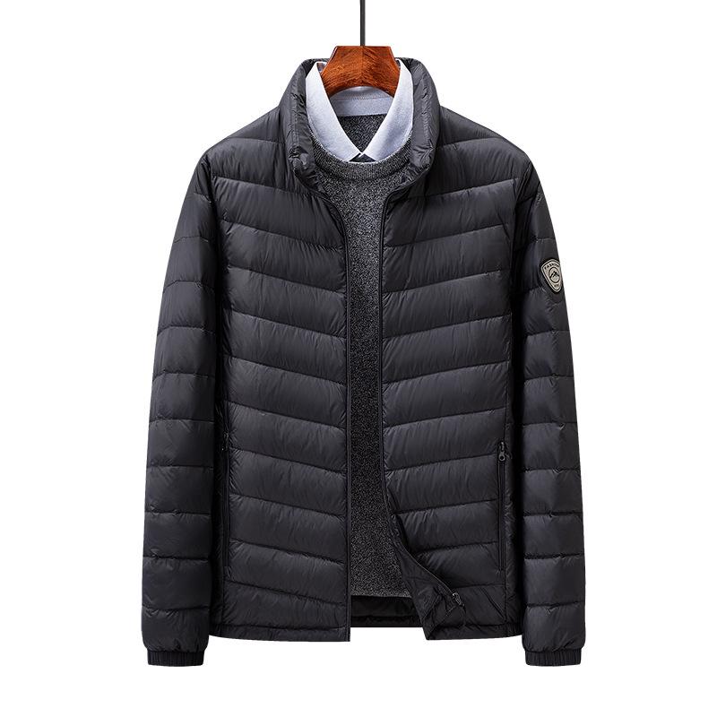 Herren Trendy Leichte Stehkragen Daunenjacke - Lässige Mode für Herbst/Winter
