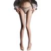 8mm Minimalist Narrow Edge Deep Crotch Seamless Stockings Full Body Transparent Velvet 360 Degree Seamless High Elastic Pantyhos