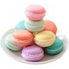 6-color Set Two-in-one Realistic Macarons Food Samples Small Storage Pouch Bread Sweets Vegetables Fruits Display Sample Toy Exhibition Promotional