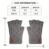 1PAIR Winter Soft Warm Alpaca Gloves