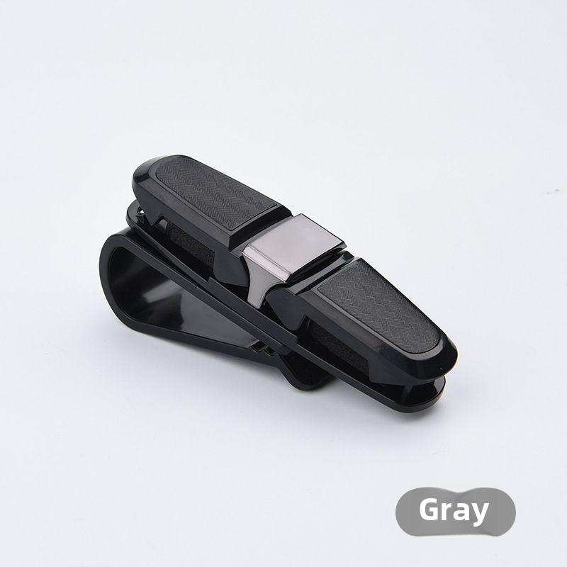 Universal Car Auto Parasolar Ochelari Cutie Ochelari de soare Clip Card Suport Ticket Fixare Pen Case Clips pentru ochelari Accesorii