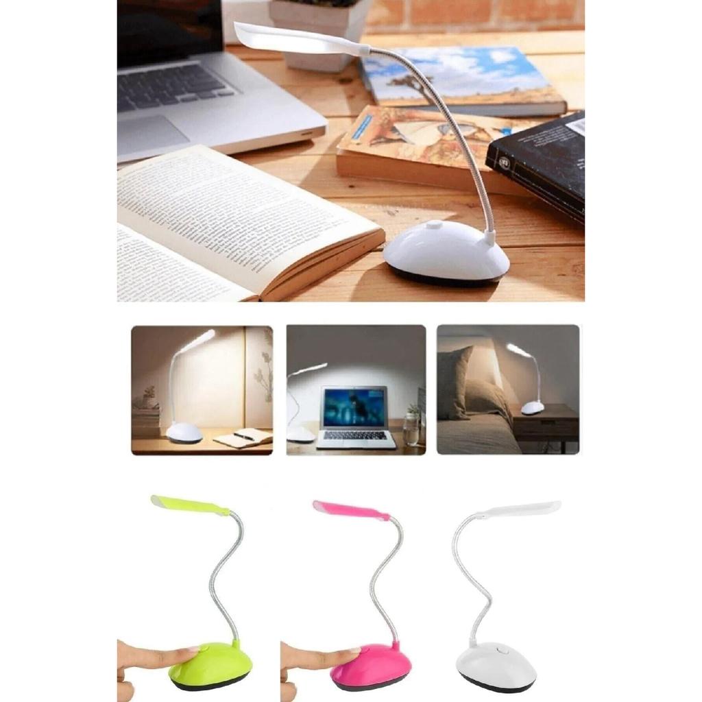 Convenient Bendable Led Desk Lamp Battery Operated Desk Lamp Table Top Lighting