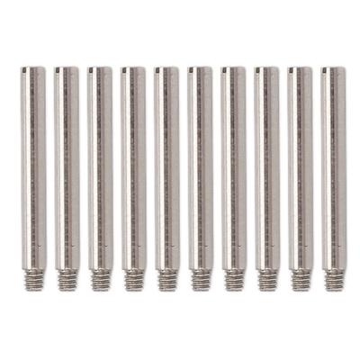 10pcs Watch Tube Fitting Kit Steel High Hardness Portable Watch Band Screw Tube Accessory