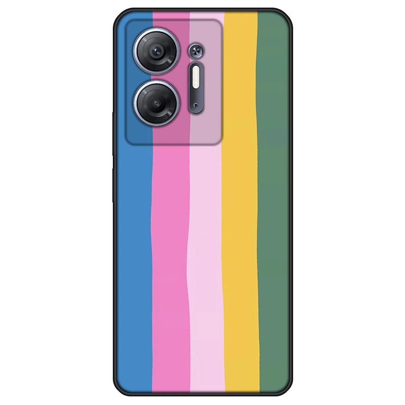 Soft Silicone For Infinix Hot 30 5G Case TPU Painted Back Cover Infinix Hot 30 5G Casing