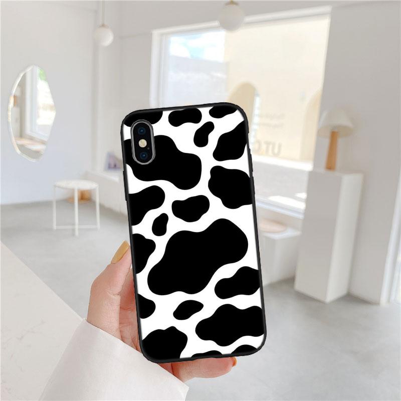 HK16 Cartoon Art Cow Soft Shell Phone Case for Huawei Mate 20 P Smart+ P20 P30 Lite Pro Y5p Y6p Y6s Y7a Y8p Y8S Y9 Prime Y9A Y9S