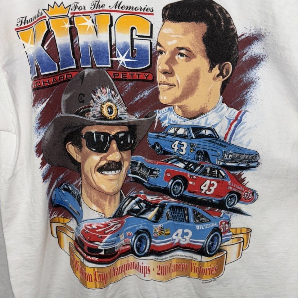 Richard Petty Thanks King For The Memories Shirt White Unisex S-5XL L