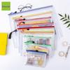 Lvwon Transparent Waterproof Mesh Zipper File Bags