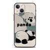 Baby Panda Phone Case Cover for iPhone 17 16 15 14 13 12 Pro Max 11 Pro Max 17 AIR Plus Shockproof Soft TPU Shell Fundas Capas