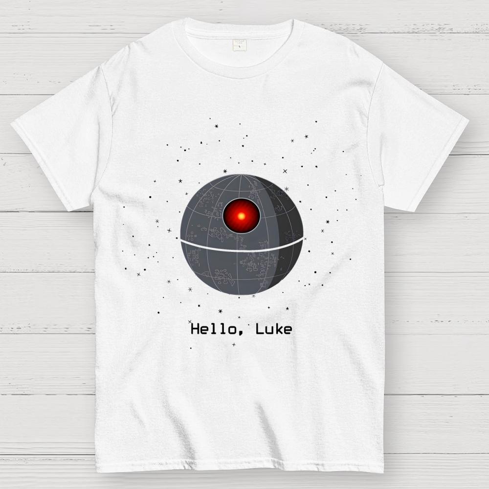 Hello Luke Unisex 100% Cotton Summer Casual Cool Loose T-Shirt
