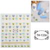 New Year Nail Art Stickers Bronzing Year of the Dragon Chinese Style Mahjong Cartoon Nail Stickers Decoration