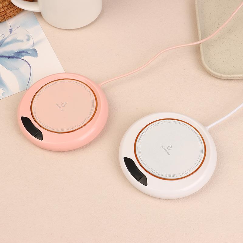 Usb Cup Warmer Coffee Mug Heating Coaster 3 Temperature Setting Thermostatic Hot Plate Milk Tea Water Heating Pad Cup Heater