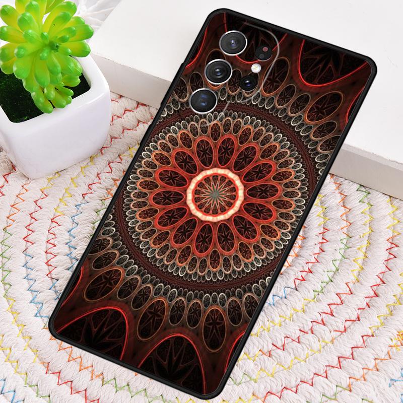 

Abstract Circle Phone Case for Samsung Galaxy note 10 pro S26 Ultra S23 S24 FE S25 S21 S22 PLUS shockproof Cove Galaxy S25+