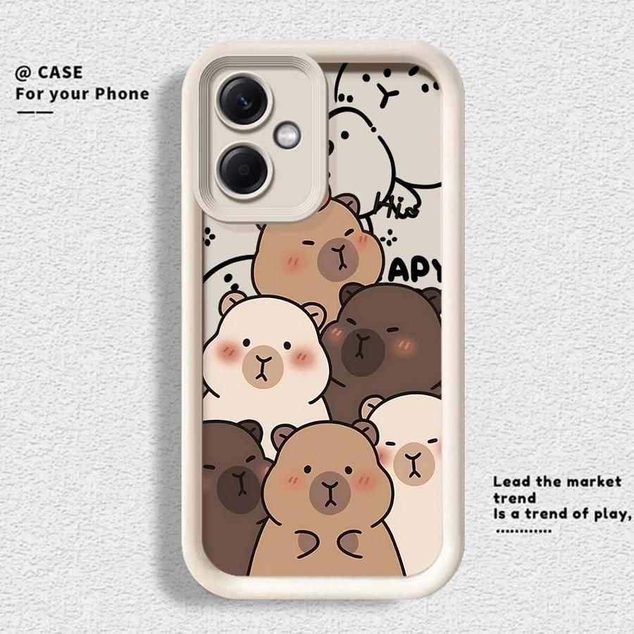 

Cute Capybara Phone Cover Case for Xiaomi Redmi Note 14 Pro Plus 12C Note 13 14C 10 13C 12s 11 A1 A2 A3 A4 12 11s Redmi Note 12 5G