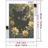 5d DIY Diamant Malerei Kreuzstich schwarze Katze gelbe Blume Diamant Stickerei Mosaik voller Runde Bohrer Home Decor
