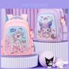 Cute Cartoon School Backpack Fashionable Lightweight Nylon Book Bag For Kids