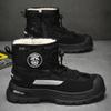 Men Snow Shoes Casual Winter Plush Warm Boots Platform Sneakers Male High Tops Cotton Shoes
