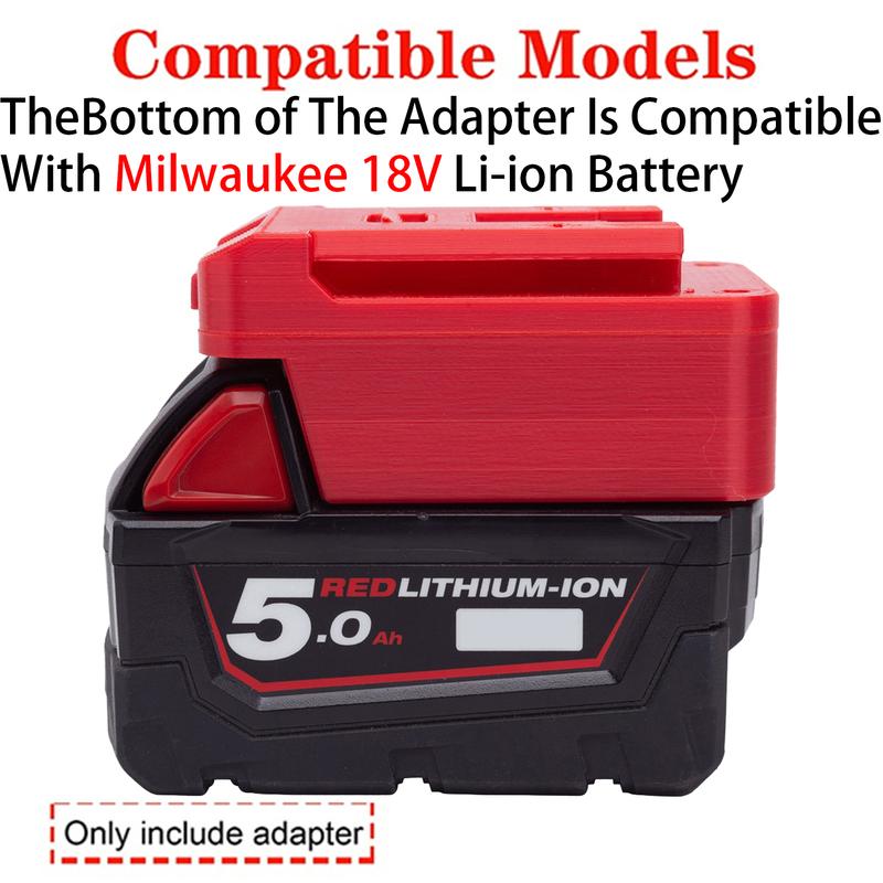Adapter Converter For Bosch 18V Li-ion Tool To Milwaukee 18V Li-ion Battery Adapter Converter Power Tool Accessory