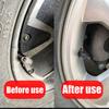 50Pcs Colorful Plastic Tubeless Tyre Dustproof Caps Car Tire Valve Rubber Ring Covers for Car Bicycle Trucks Tire Valve Caps