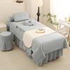Luxury Beauty Salon 4-Piece Bedding Set - Skin-Friendly Cotton Massage Bed Cover