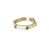 Lightweight Floral Elegant Ring For Women With Sparkling Rainbow And Pink Diamonds Perfect For Fashion And Casual Outfits