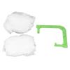 Hanging Net Drain Basket Fine Net Triangular Sink Garbage Storage Rack for Kitchen Garbage