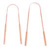 1PCS Copper Tongue Scraper Cleaner Scraper Toothbrush Dental Oral Care Hygiene Health Care Tool For Men Women