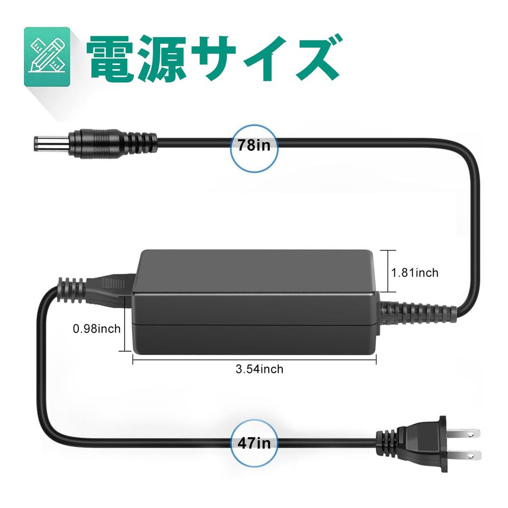 HKY 12V AC Adapter Laptop Charger Compatible Buffalo External HDD DC 12V 3A 2A 1A Universal Charger Chuwi Jumper EZbox I3 Ezbook X3 PC VETESA N15DP7