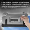 Easy Installation Anti Glare Extender Car Sun Visor Sunshine Occlusion