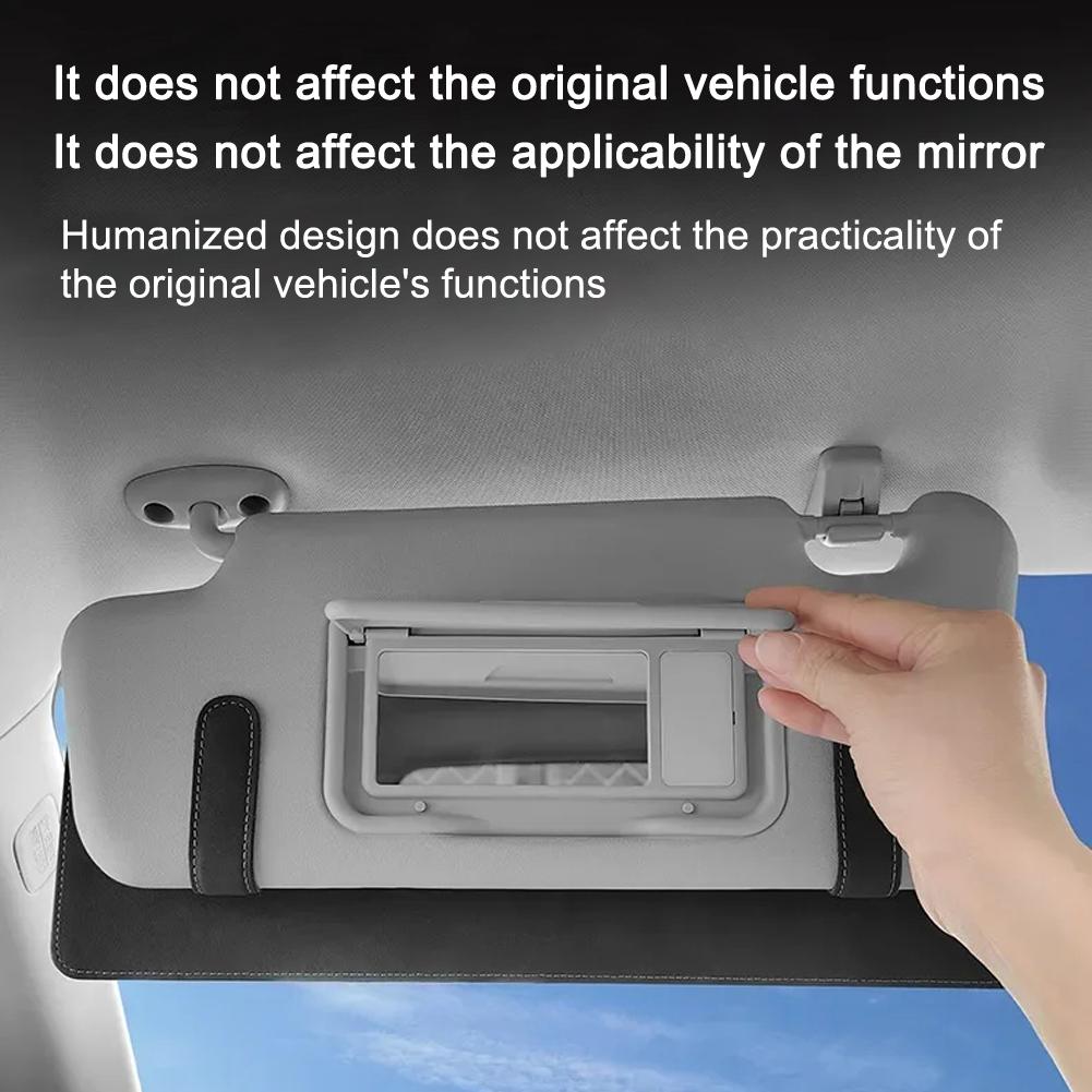 Easy Installation Anti Glare Extender Car Sun Visor Sunshine Occlusion