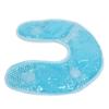 U Shaped Gel Bead Cooling Therapy Neck Wrap Neck Injuries Reusable Relief Cold PackSky Blue