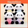 Cute Panda Plush Key Holder Soft Toy Adorable Bag Charm For Couples And Gifts