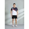 Men Women Badminton Shirts Short Sleeve Breathable Team Training Competition Tops