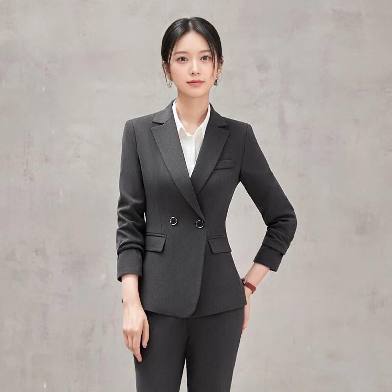 Women's Elegant Business Blazer Suit Set