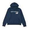 Bluza z kapturem New Balance Core Fleece Granatowa (MT03910) Męska bluza, z podszewką z polaru,