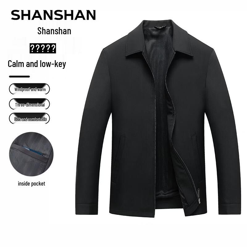 SHANSHAN Men s Business Casual Stand Collar Jacket 170