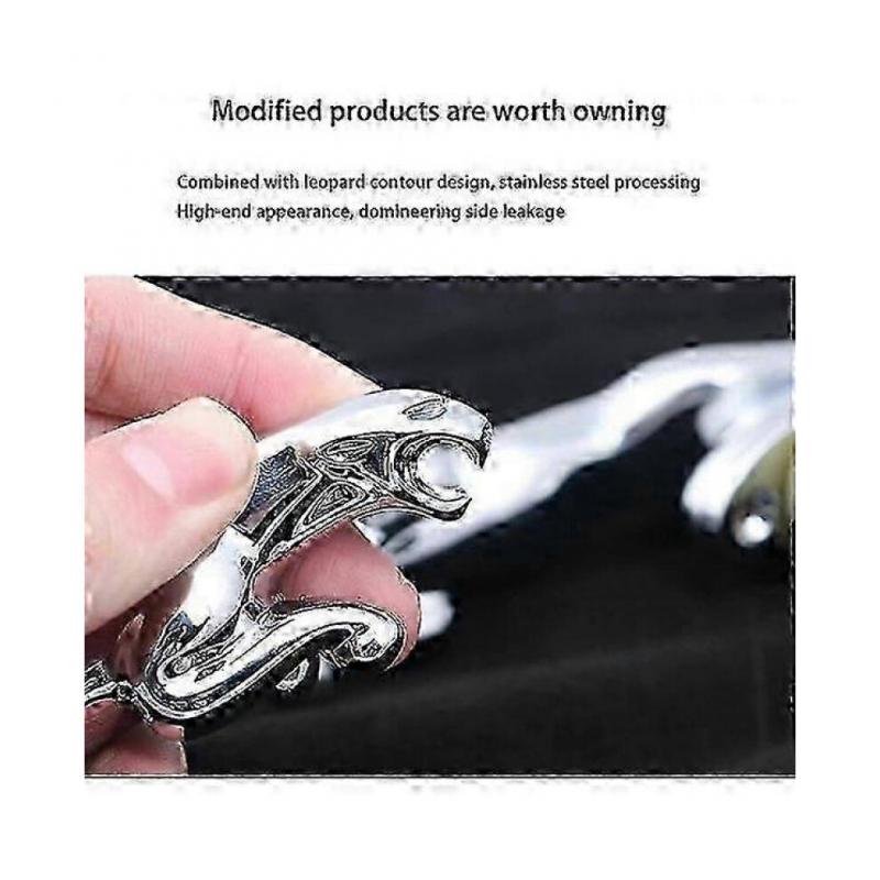 3D znak pro logo automobilu Jaguar Ozdoba na přední kapotu Potah auta Chromovaný Orel Značka Příslušenství pro automobily Jaguar XF XJ XE XK XKR XFL XJS E Příslušenství