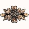Elegant Rhinestone Updo Hair Clips for Women - Korean Fashion Spring Accessory