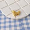 Sterling Silver & Imitation Gold Lotus Bow Star Spacer Beads for Baby Rope Weaving