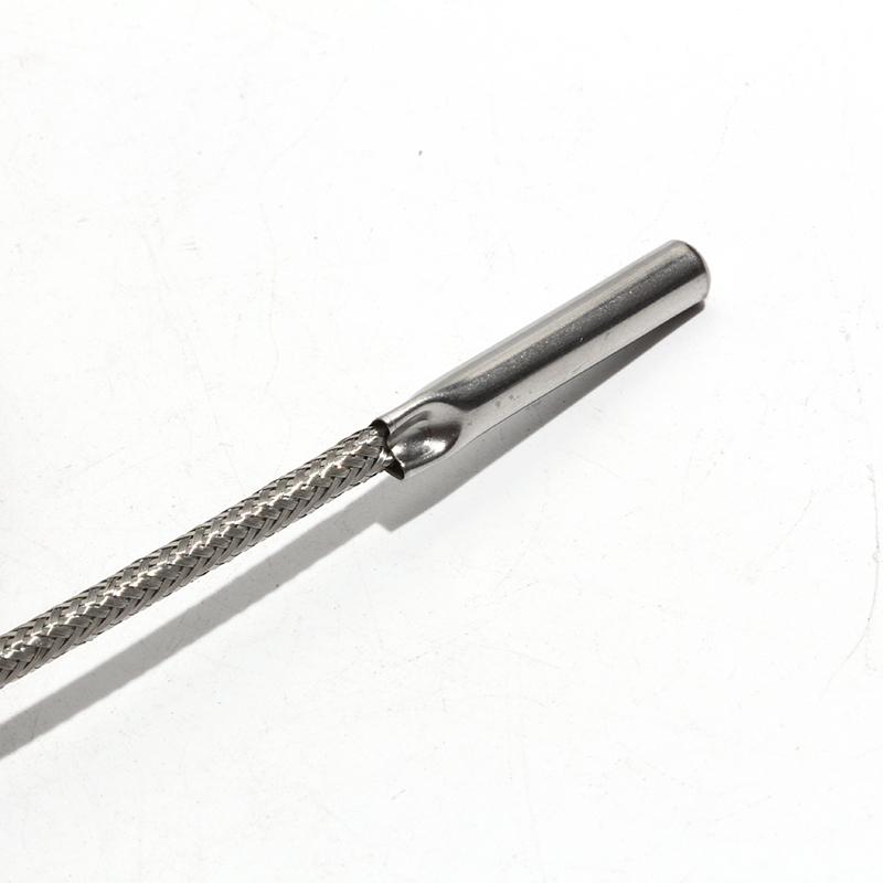 Sondă de temperatură cu termocuplu PT100 1M Sârmă metalică rezistentă la temperatură ridicată Sondă simplă goală îndrăzneață