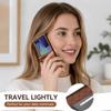 Splice Cards Solt Leather Phone Case for Samsung Galaxy Z Flip 8 7FE 6 5 4 3 Shockproof Comfortable Grip Slim Portable Cover