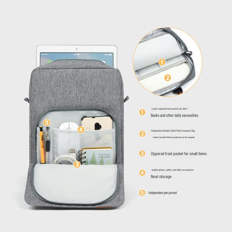 Hengyuanxiang 11.5-inch Universal Laptop Shoulder Bag