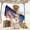 Dynamic Soccer Moment Beach Towel Super Soft & Absorbent Comfortable Lightweight Suitable for Sports, Travel, Swimming, Yoga, Bathroom, Beach, And Poo
